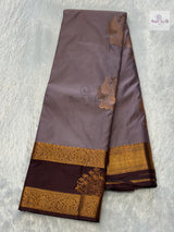 Gadhwal Semi Silk Saree — the full saree — Vidhate Paithani