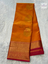 Gadhwal Semi Silk Saree — the full saree — Vidhate Paithani