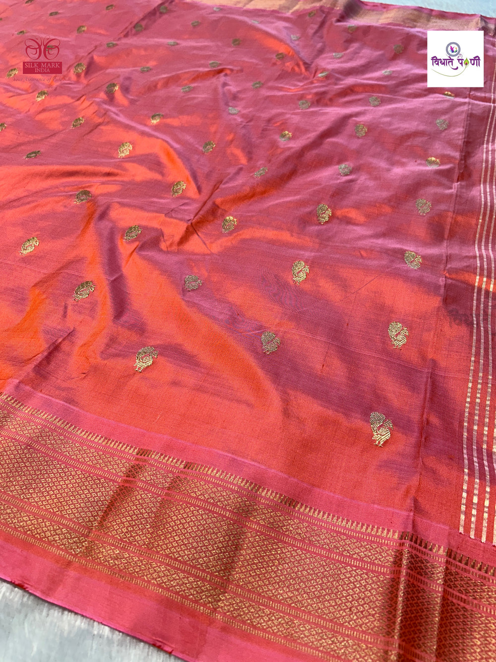 Designer Pallu Paithani Saree - Elegant Peacock