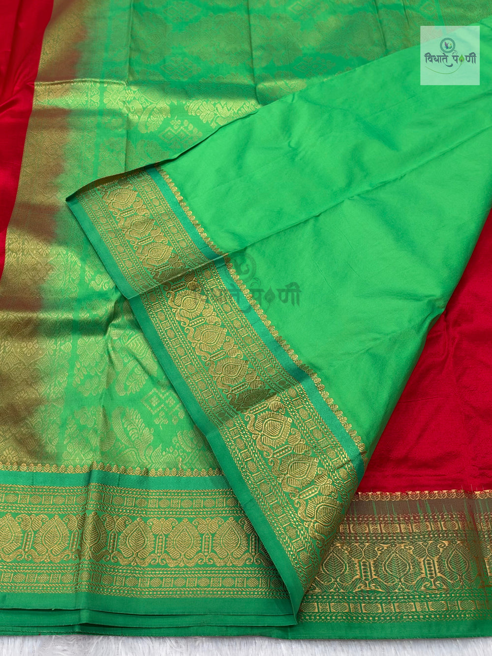 Kanjivaram Pure Silk Saree- Red