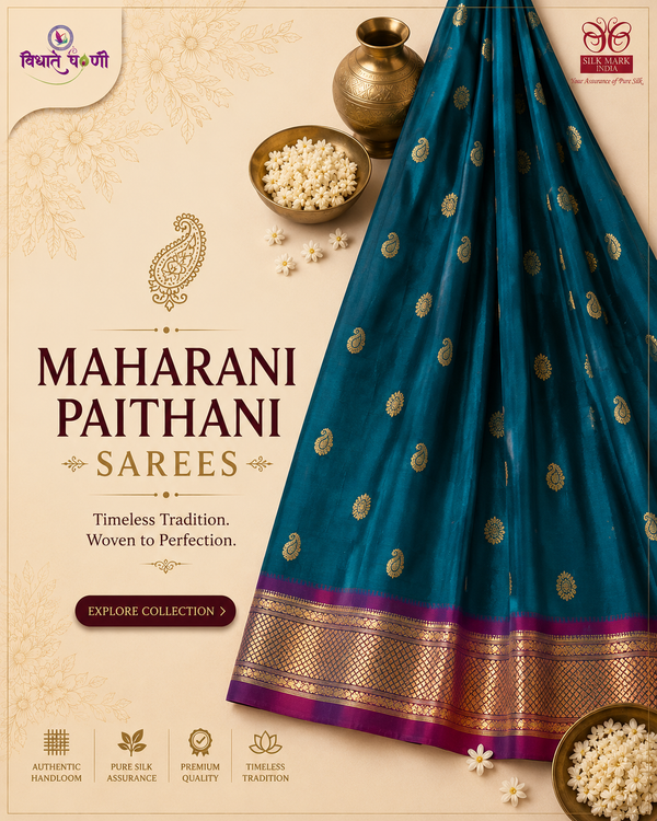 Maharani Paithani Sarees