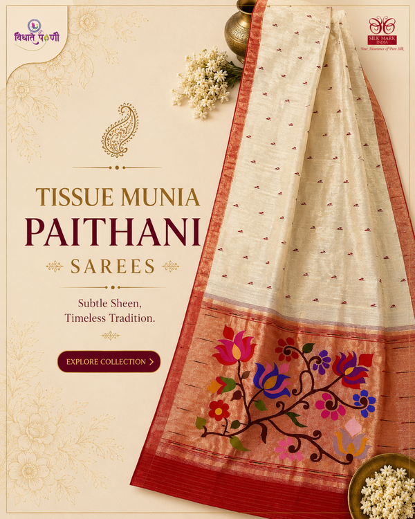 Tissue Paithani Saree