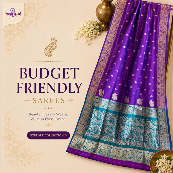 Budget Friendly Powerloom Soft Silk Sarees