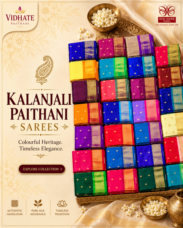 Kalanjali Paithani Sarees
