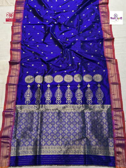 Vintage Handloom Pure Silk Paithani Saree
