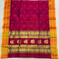 Narayanpeth Single Ply Pure Silk Saree