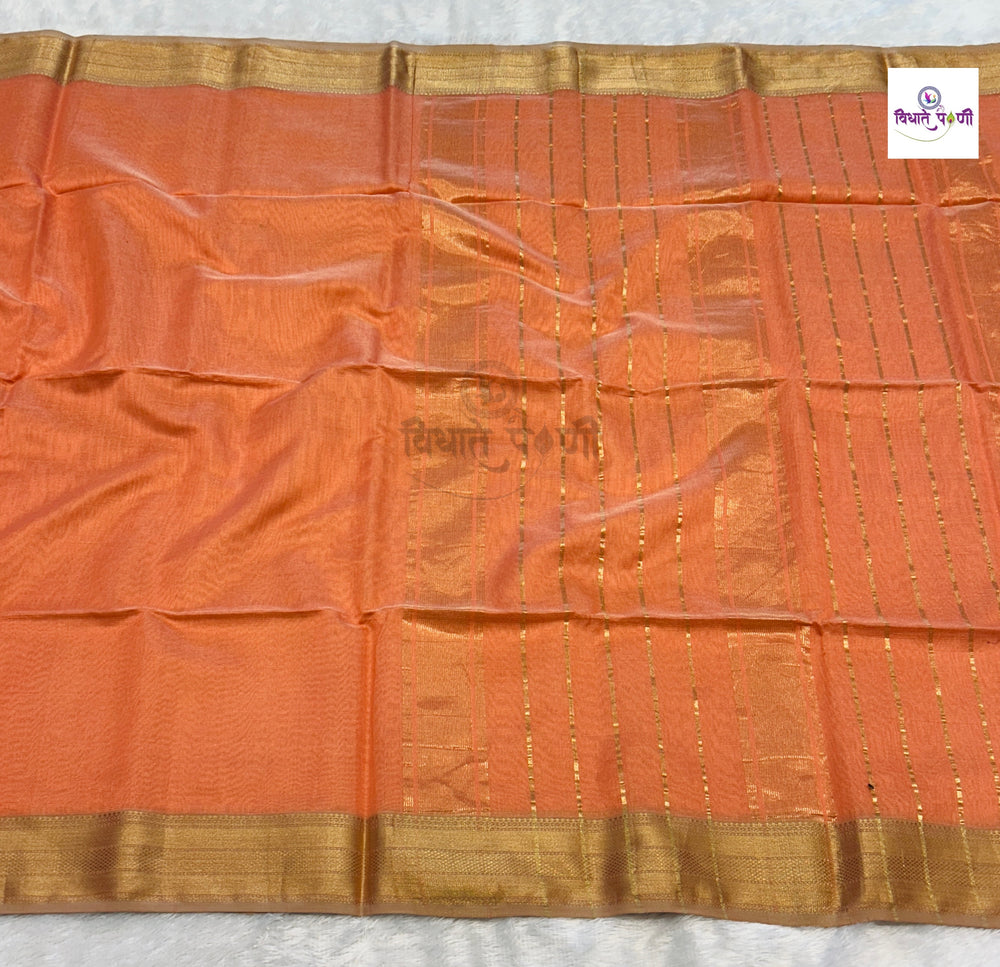 Handloom Pure Silk by Tissue Maheshwari Sarees- Tissue