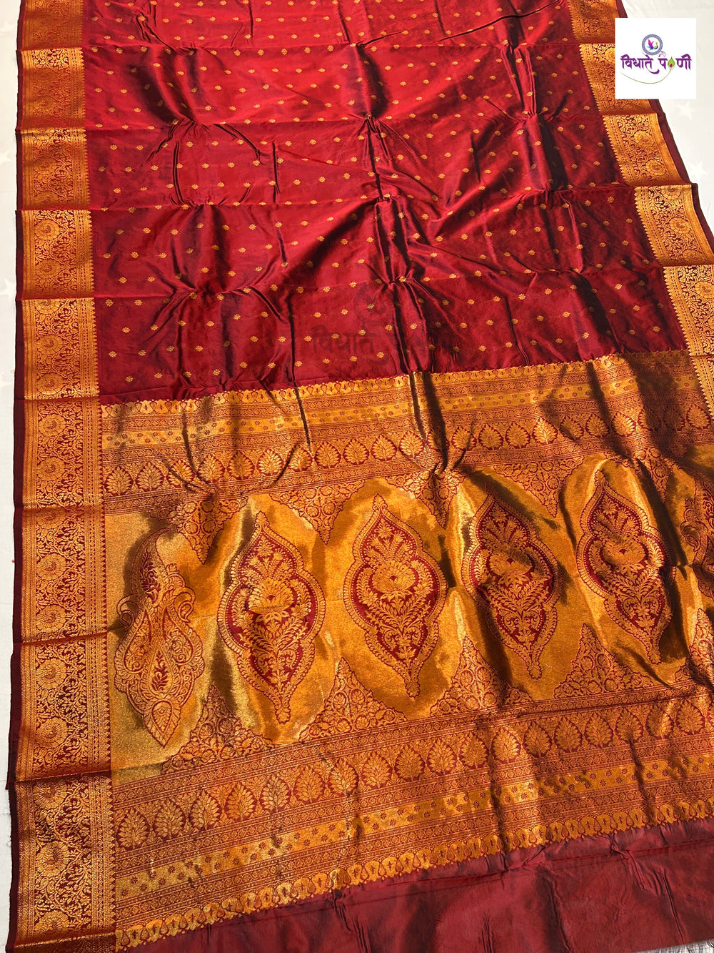 Kanjivaram Soft Silk Saree - Maroon