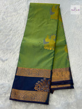 Gadhwal Semi Silk Saree — the full saree — Vidhate Paithani