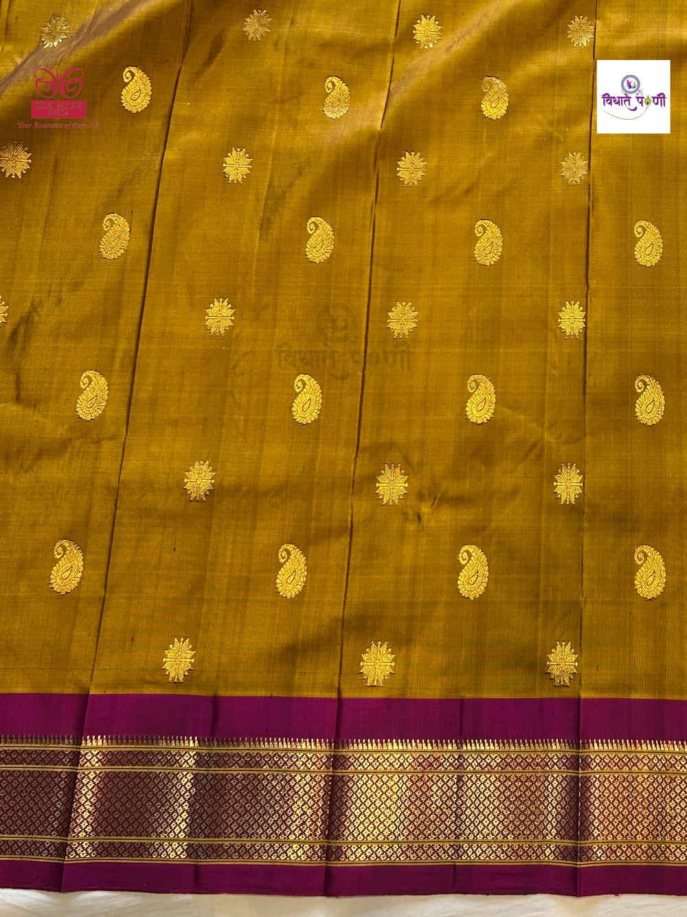 Handloom Pure Silk Maharani Paithani Saree