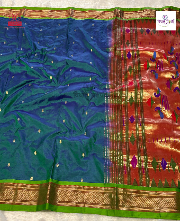 Handloom Pure Silk Paithani