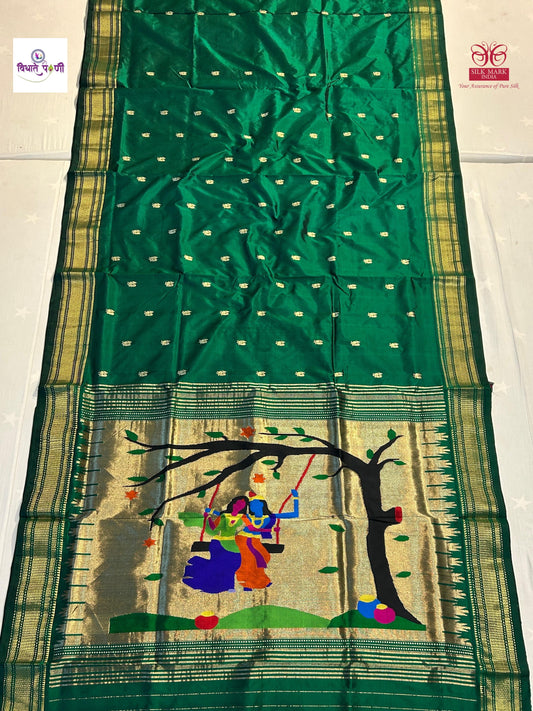 Handloom Pure Silk Paithani Saree