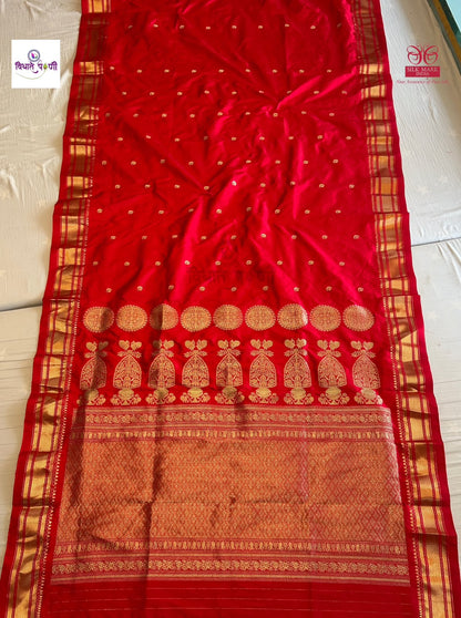 Vintage Handloom Pure Silk Paithani Saree