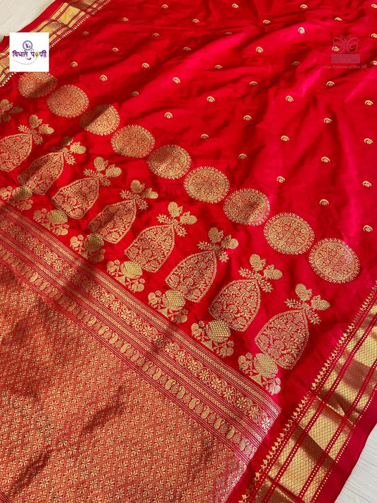 Vintage Handloom Pure Silk Paithani Saree