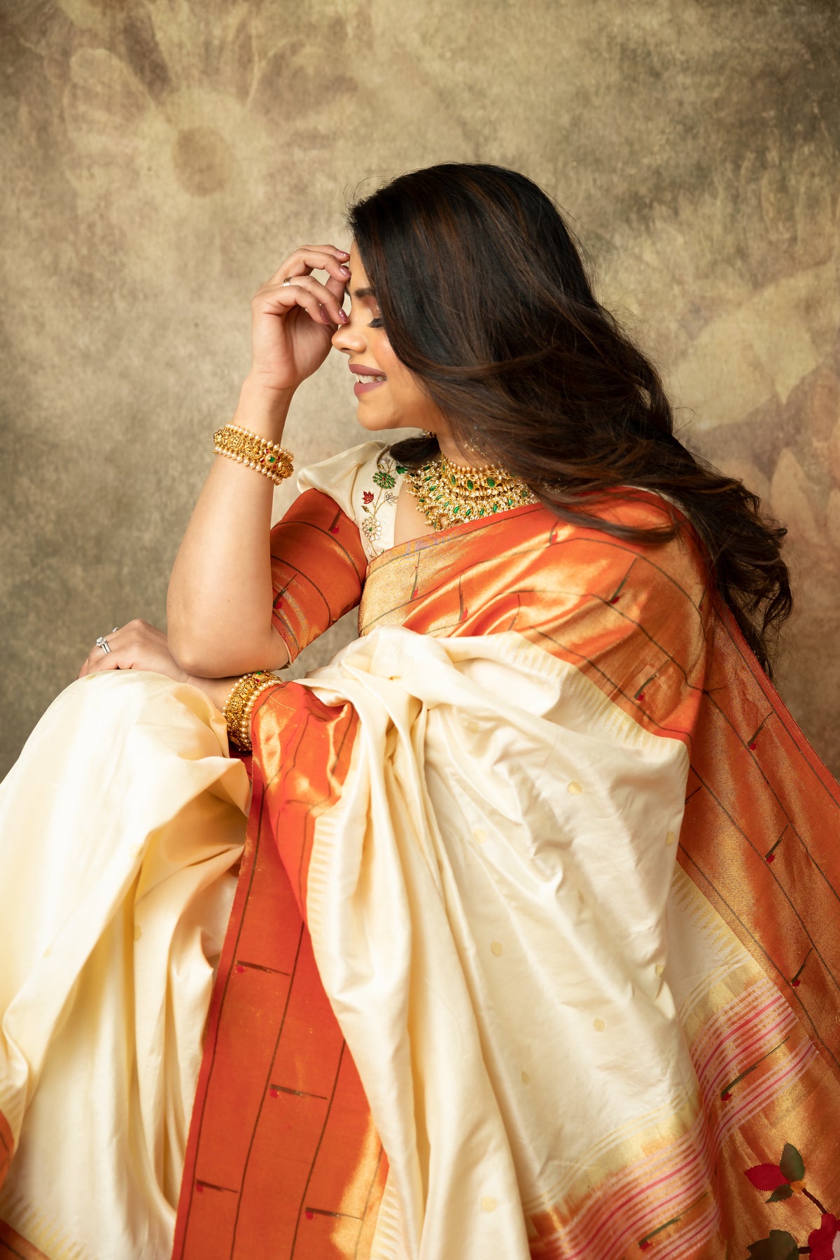 Handwoven Paithani silk saree